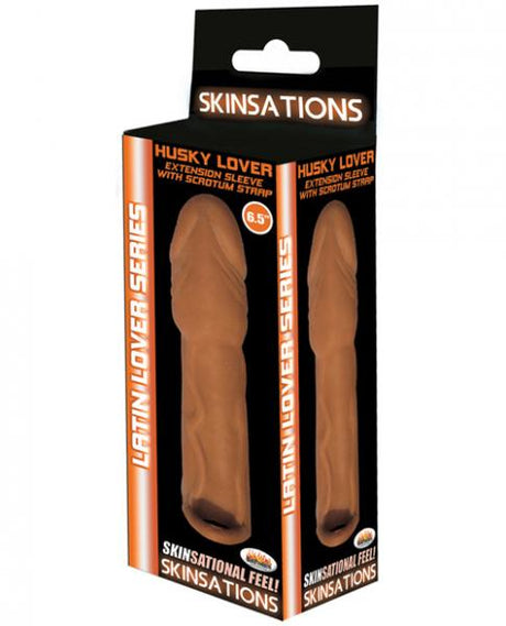 Latin Lover 6.5 Inches Husky Extension Sleeve Scrotum Strap