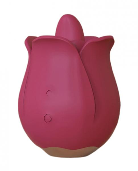 Teresa The Rose Toy W/ Tongue Vibrator Red