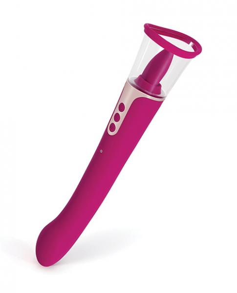 Succion Sucking G Spot Vibrator 3 Function Purple