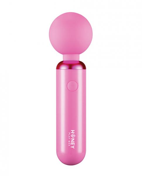Pomi Wand Clit Tease Vibrating Wand Pink