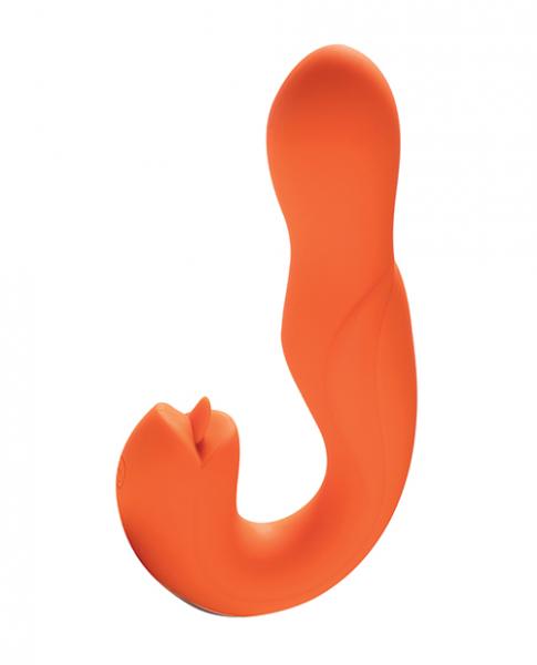 Joi Rotating Head G Spot Vibrator & Clit Licker Orange