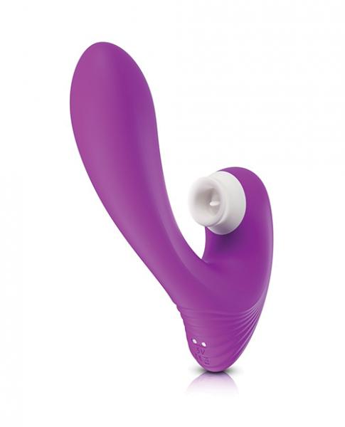 Jubilee G Spot Vibrator & Licking Clitoral Stimulator Purple