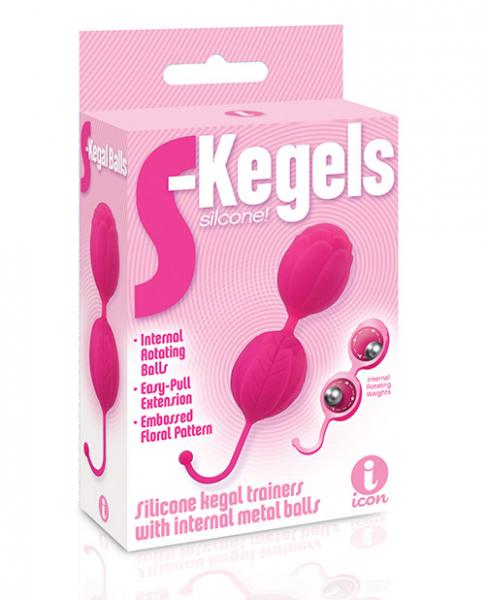 The 9's S Kegels Silicone Balls Pink