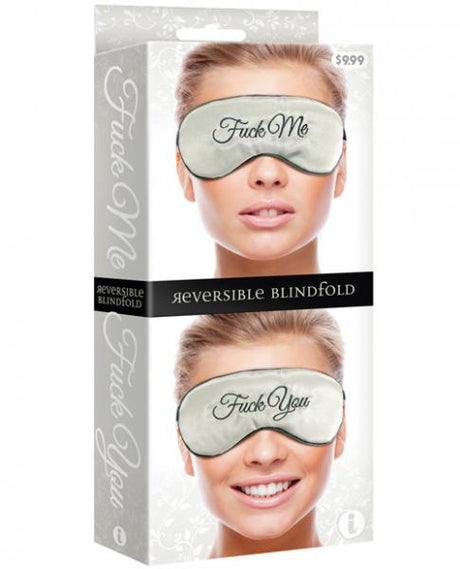 F*Ck Me F*Ck You Mask Reversible Blindfold O/S