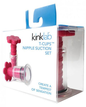 Kinklab T Cup Nipple Suction Set