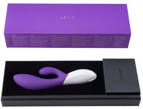 Ina 2 Dual Vibrating Silicone Massager Waterproof Purple