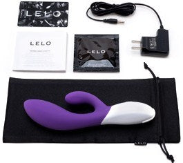 Ina 2 Dual Vibrating Silicone Massager Waterproof Purple