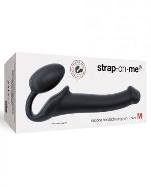 Strap On Me Bendable Strapless Strap On Medium Black