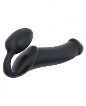 Strap On Me Silicone Bendable Strapless Strap On Xl Black