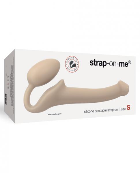 Strap On Me Bendable Strapless Strap On Small Beige