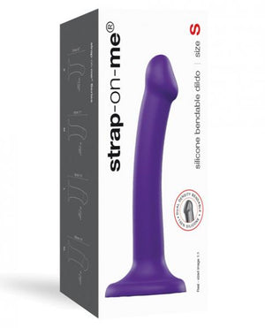 Strap On Me Silicone Bendable Dildo Small Purple