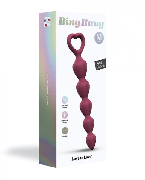 Love To Love Bing Bang Anal Beads Prune Medium