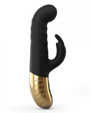 Dorcel G Stormer Thrusting G Spot Rabbit Vibrator Black Gold