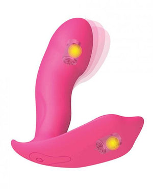 Dorcel Secret Clit Dual Stim Heating And Voice Control Pink