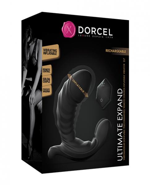 Dorcel Ultimate Expand Butt Plug W/Remote Black