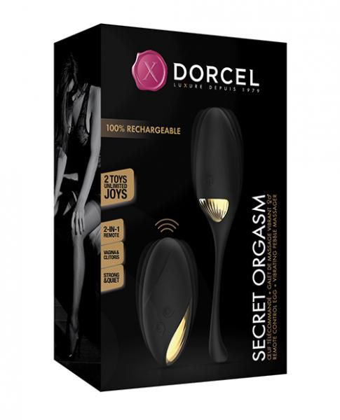 Dorcel Secret Orgasm Egg Black/Gold