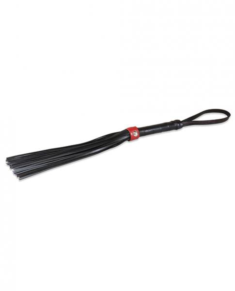 Sultra 14 Inches Lambskin Flogger Black Red