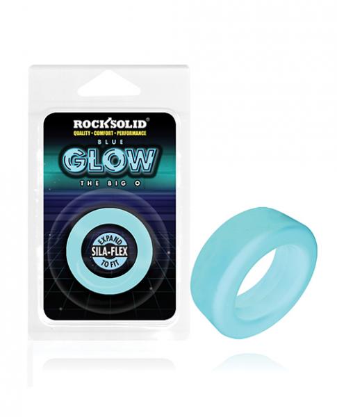 Rock Solid Glow In The Dark Big O Ring Blue