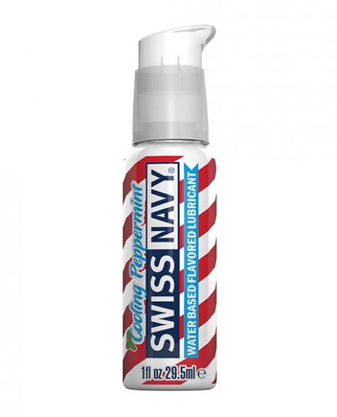 Swiss Navy Cooling Peppermint Flavored Lubricant 1 Oz