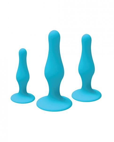 Nobu Rainbow Silicone Plug Set Blue