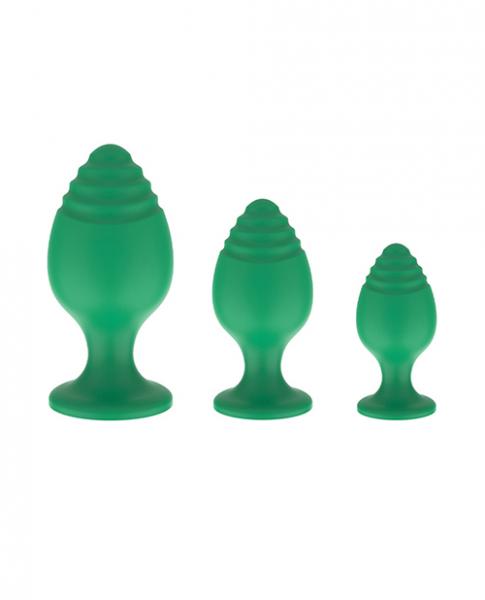 Nobu Rainbow Silicone Plug Set Green