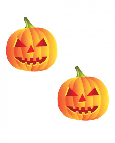 Neva Nude Black Light Pumpkin Pasties Orange O/S