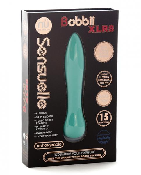Sensuelle Bobbii Flexible Vibe Xlr8 Turbo Boost Blue