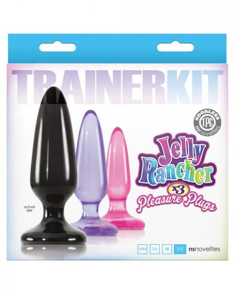 Jelly Rancher Butt Plug Trainer Kit Multicolor