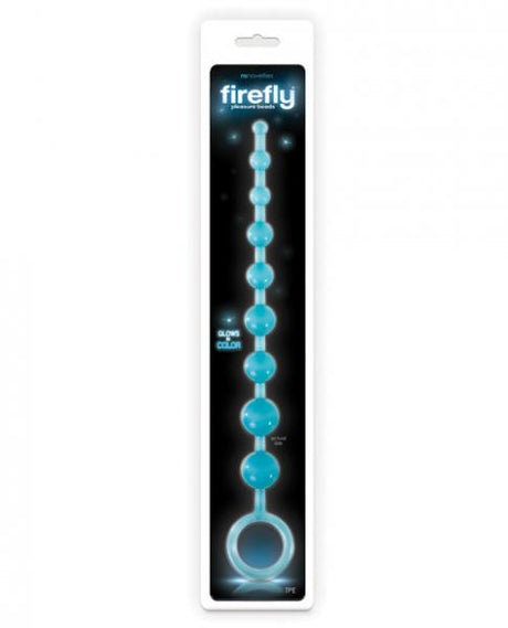 Firefly Pleasure Beads Blue Glow In The Dark
