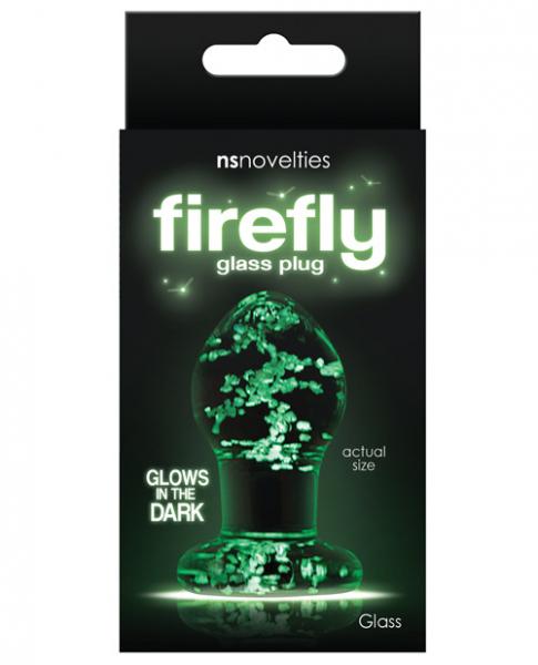 Firefly Clear Glass Plug Small