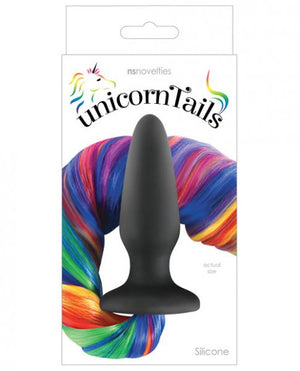 Unicorn Tails Rainbow Butt Plug