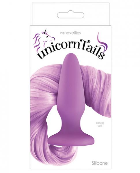 Unicorn Tails Pastel Purple Butt Plug