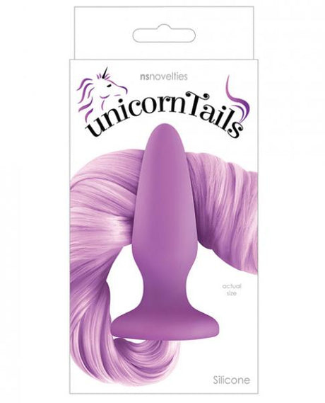 Unicorn Tails Pastel Purple Butt Plug