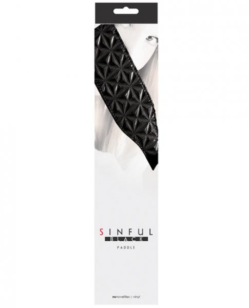 Sinful Black Spanking Paddle