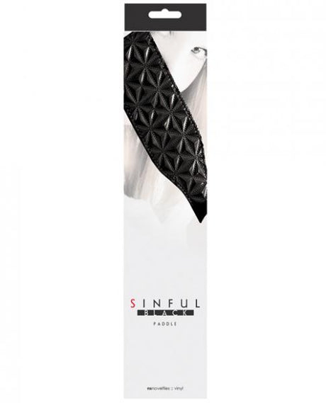 Sinful Black Spanking Paddle