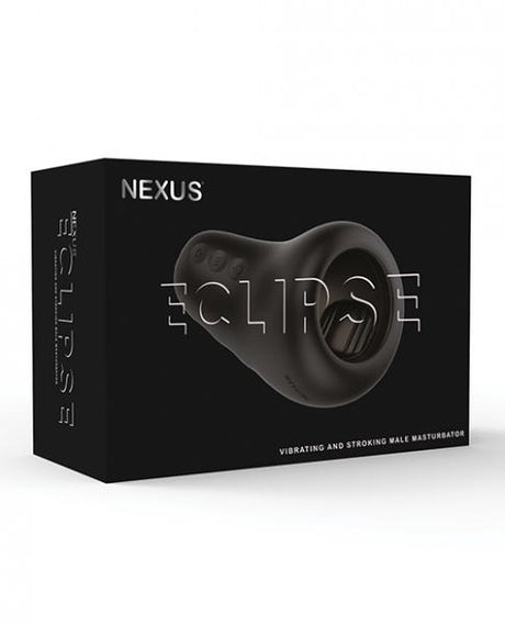 Nexus Eclipse Vibrating & Stroking Masturbator Black