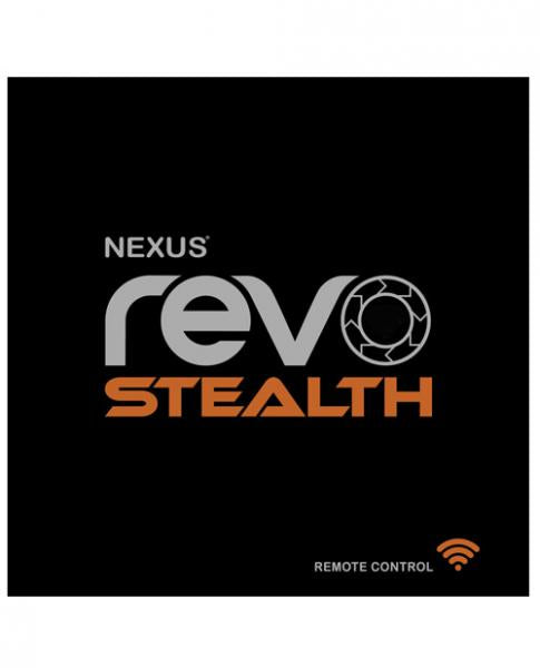 Nexus Revo Stealth Rotating Prostate Massager Black
