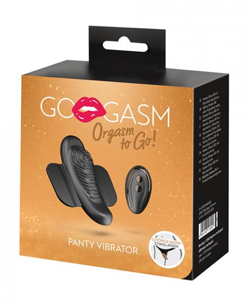 Gogasm Panty Vibrator Black