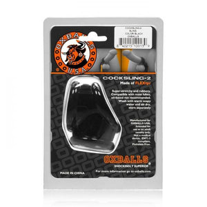 Oxballs Cocksling 2 Cock & Ball Sling Black