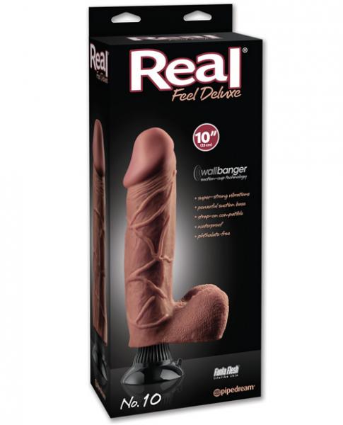 Real Feel Deluxe No 10 10 Inches Brown Vibe