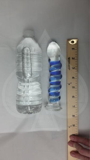 Icicles No 5 Glass Dong 7 Inches Clear