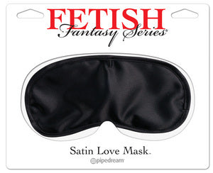 Fetish Fantasy Satin Love Mask Black O/S