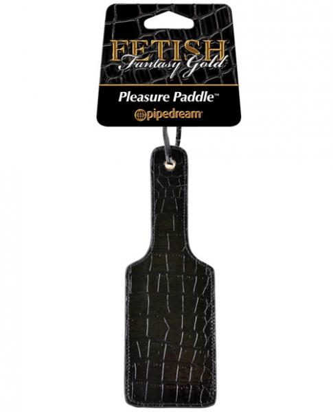 Fetish Fantasy Gold Pleasure Paddle Black