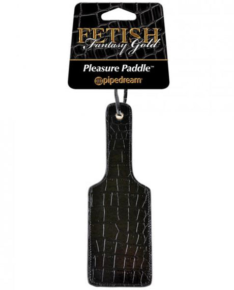 Fetish Fantasy Gold Pleasure Paddle Black