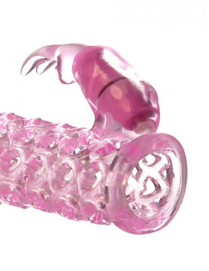 Fantasy Vibrating Couples Cage Pink