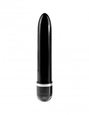 King Cock 7 Inches Vibrating Stiffy Beige