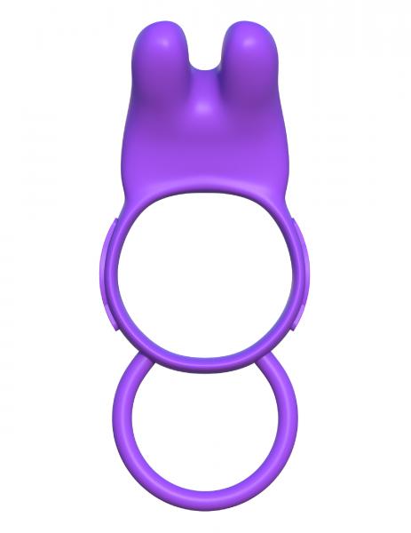 Fantasy C Ringz Twin Teazer Rabbit Ring Purple