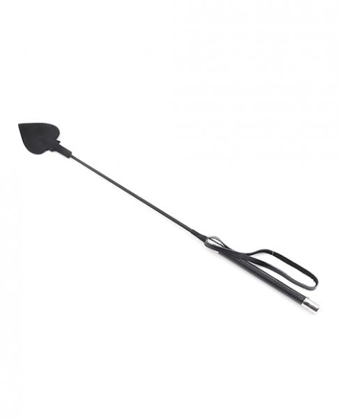 Plesur 22" Spade Silicone Crop Black