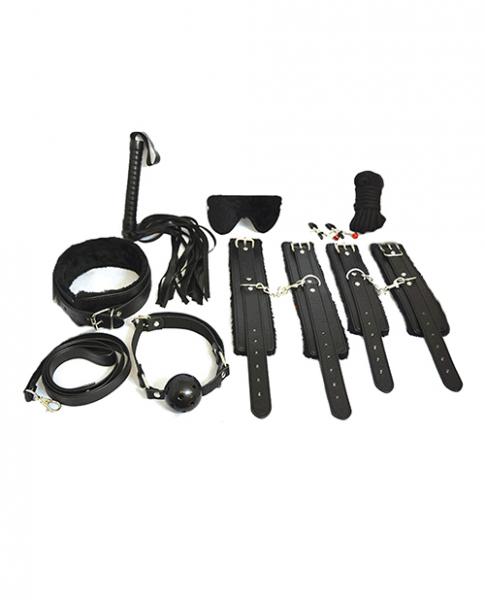 Everything Bondage 12 Piece Kit Black