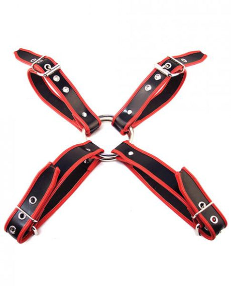 Rouge Chest Harness Large Black Red